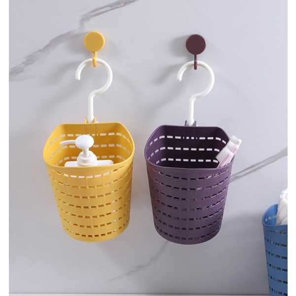/#/Badrumshylla Badrumshängande korg Plastförvaringskorg 1 st/#/