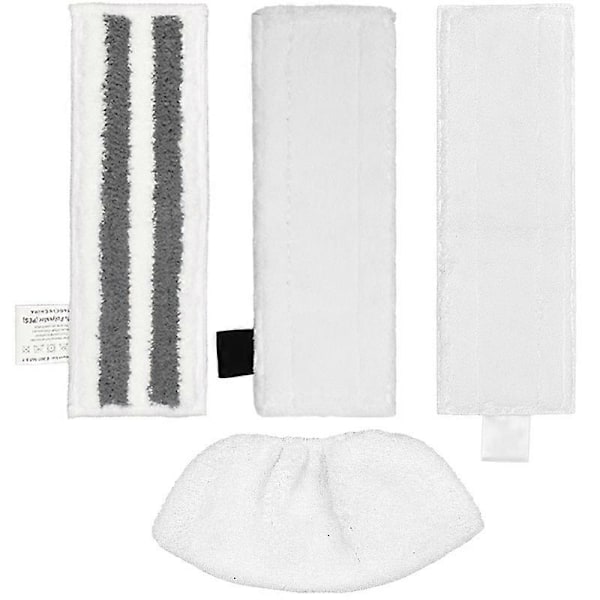 Kit med 4 Tillbehör för Kärcher SC2 SC3 SC4 SC5 Ångtvätt med Kärcher Easy Fix Ångduk