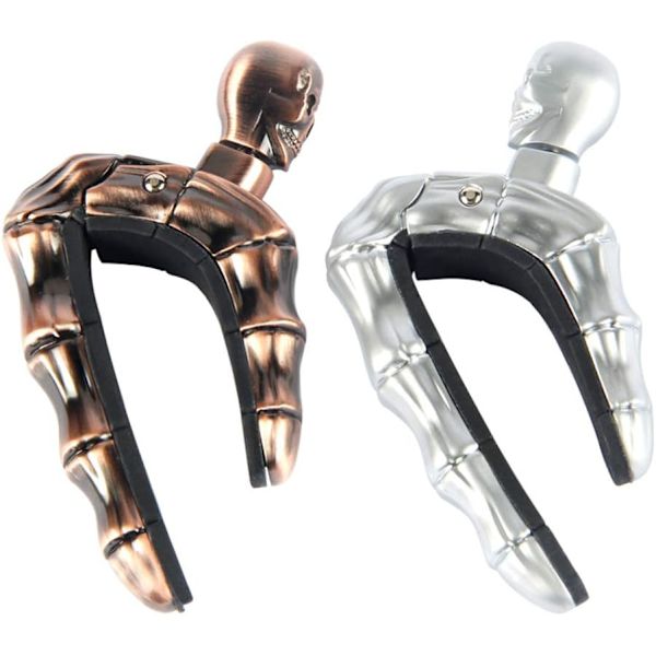 Set med 2 Gitarrkapoer Skalle-Knappdesign Universal Stränginstrument