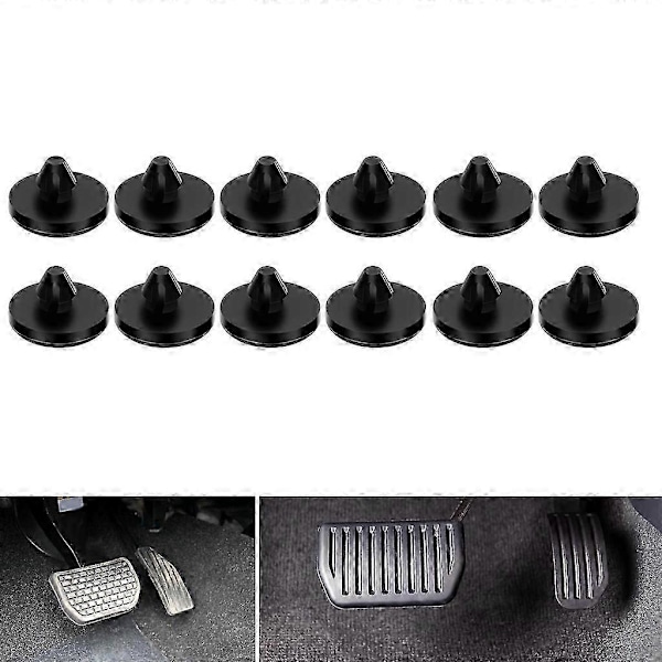 Bremsepedal Stop Pads Bremsekontakt Stopper Bremselyskontakt Stopper 12 stk