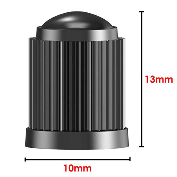 50 kpl Muoviset Rengasventtiilin Kannen, Tiivisteellä, SUV:lle, Moottoripyörälle, Kuorma-autolle