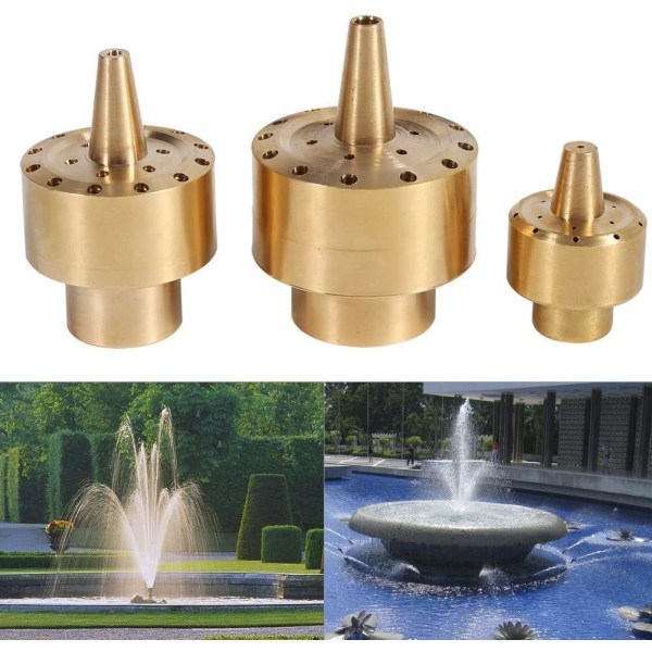 *Golden brass spray head Sprinkler head for garden water fountain,*