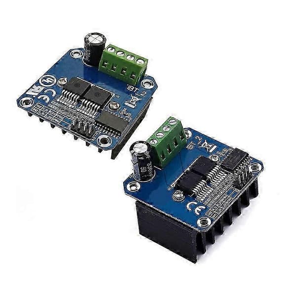 2 stk. BTS7960 43A Høy Effekt Motor Driver Modul Smart Bil Driver Modul for Strømbegrensning