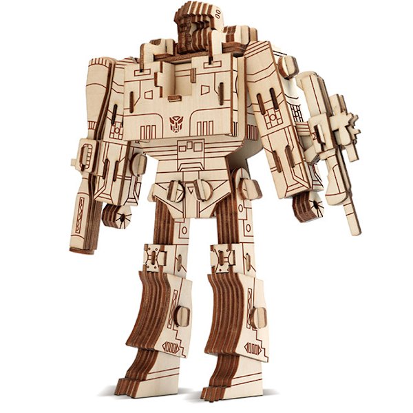 #3D Träpussel Robotmodell Träpussel för Barn och Vuxna#