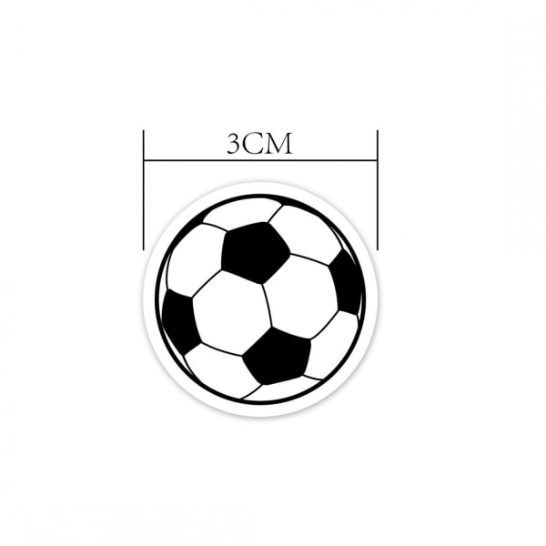 /#/40s fotbollsklistermärken barn födelsedagstårta dekoration/#/
