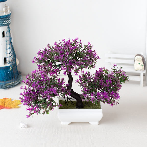 #2 kpl keinotekoista kasvia, bonsai keinotekoinen kasvi, keinotekoinen puu#