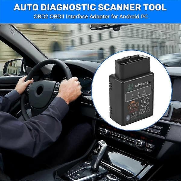 OBD CAN BUS Check Engine Bil Bluetooth Auto Diagnostisk Scanner Værktøj OBD2 OBDII Interface Adapter fo