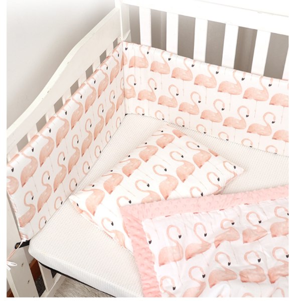 #sängstomme för barnsäng (flamingo)#
