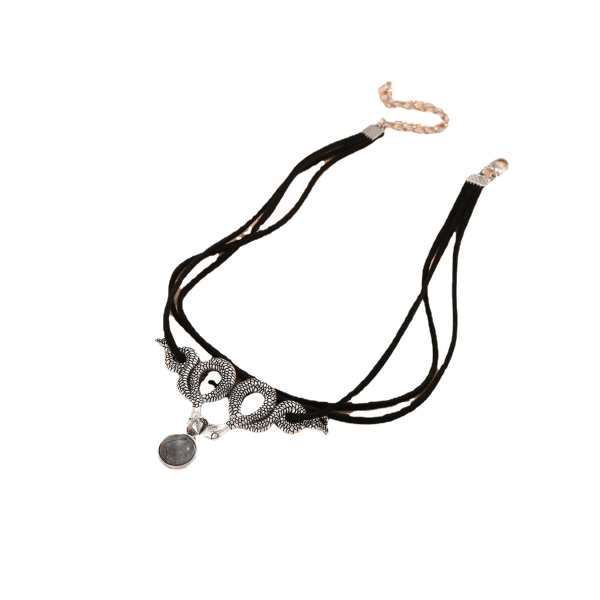 #Labradorite Snake Choker Necklace Choker Necklace Snake Necklace Witchy Gothic Necklaces#