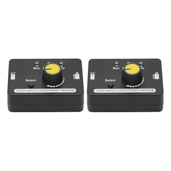 RC Servo Testeri, Manuaalinen Nopeudensäätö, MCU-ohjaus, 2 KPL, Servo-konsistenssimestari, Moottori DC4.86V