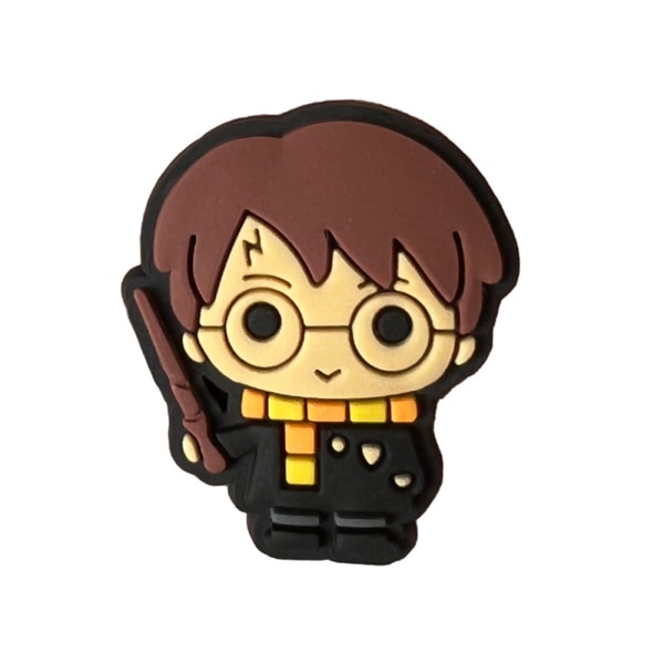 17 Stykker 3D Clog-Sandaler Pynt (Harry Potter), Sko Charms, Klip