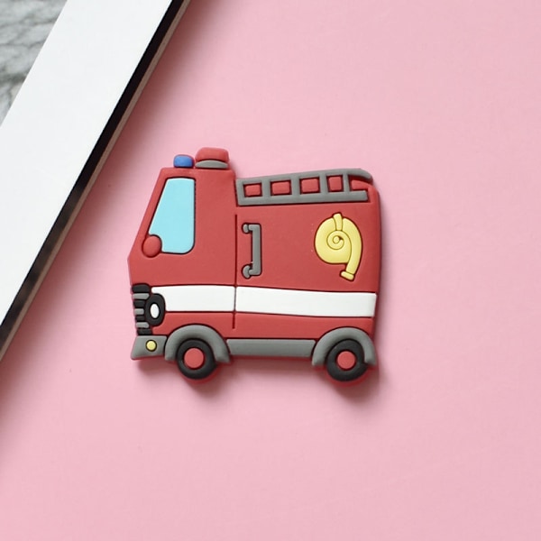 #12-delad uppsättning söta tecknade transportkylskåpsmagneter#