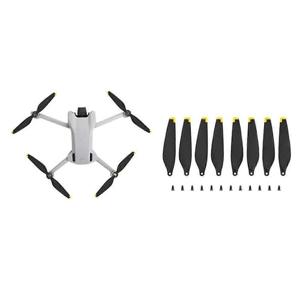 För Mini 3 Pro Propeller 6030F Blad Props Lättvikt Vinge Drönartillbehör Guld Kant Svart