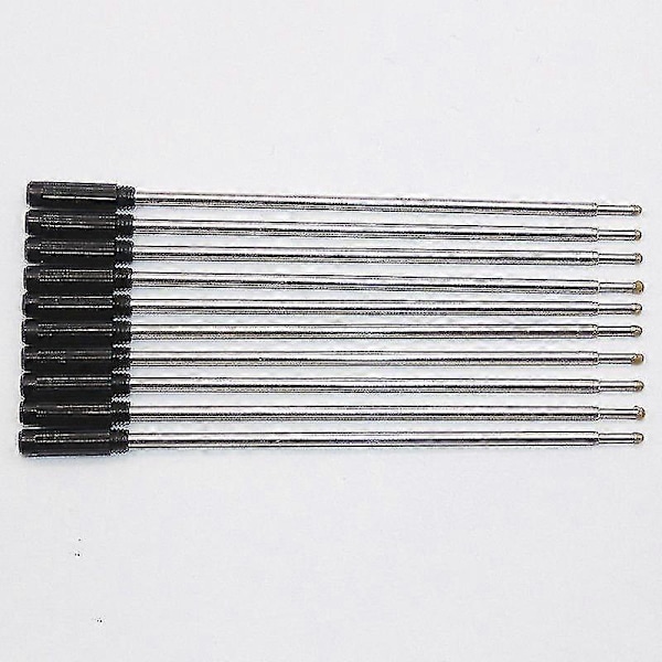 10 X Kryss Type Kulepenn Refill Blekk Medium &