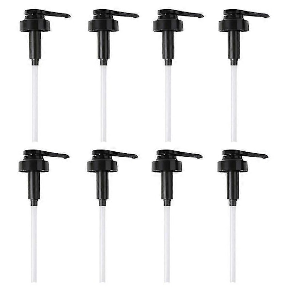 8 st Jamflaskpump Ostronsåsdoserare Ketchup Vinäger Flaskhuvud Trycktyp Pump, B