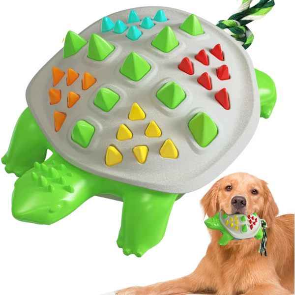 *Farverig Gud Krokodille Skildpadde Hund Molar Stick Reb Knude Hund Tand*