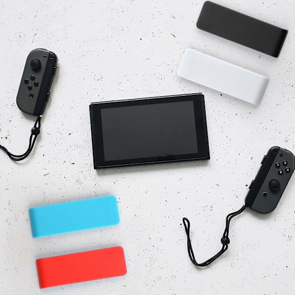 4 stk. Bagstøtte til Nintendo Switch, Erstatningsfod til Switch, Erstatningsstativ til Switch, (4 farver)