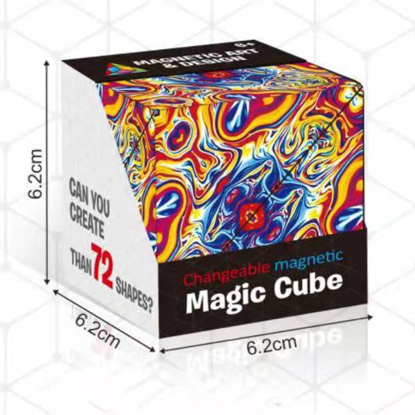 #3D Magisk Kubformande Presentask#