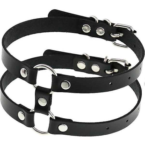 Gotisk Lager-Choker Halsband Coolt Steampunk Halsband Krage Halsband för Kvinnor