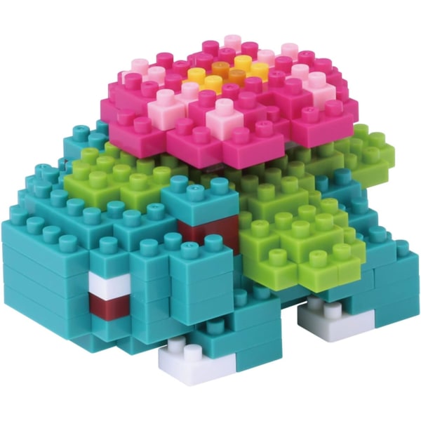 3D-blockmodeller（blågrön）, 3D-pussel, pedagogiska leksaker, byggnad