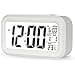 #Hvid digital vækkeur med LED-display#