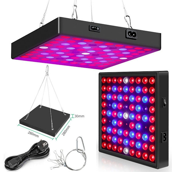 /#/Kasvilamppu LED-kasvivalo kasvun lamppu, 25W-45W, täysi spektri, 1/#/