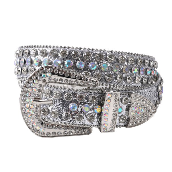 #110cm, Rhinestone-belte Western Cowgirl-belte#