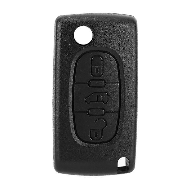 3-knapps bilfjärrkontroll Flip Nyckel Fodral Blad Skydd Skal Passar Citroen DISPATCH Fiat Scudo
