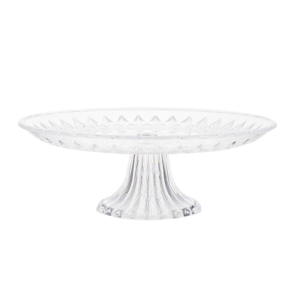 1 stk. 25 cm Transparent Akryl Frugtfad Hjem Hotel KTV Fest Bryllup Frugtbakke