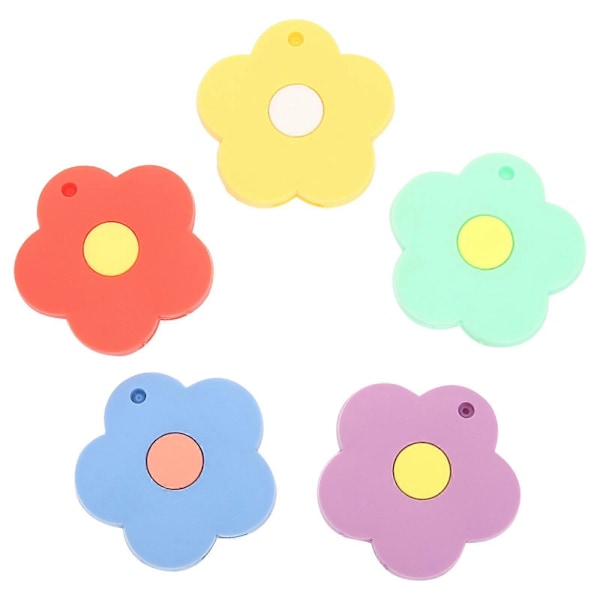 5 st Blomnyckelskydd Silikon Nyckelkåpor Husnyckelskydd Nyckelskydd