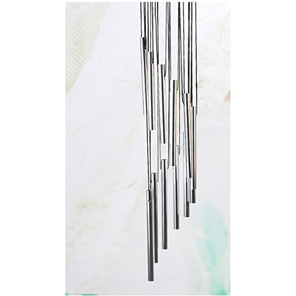 #(Silver) Vindspel, 12 Aluminiumrör Vindspel#