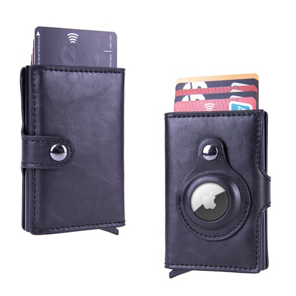 #Purse AirTag Wallet Ohut lompakko kolikkolokerolla miesten lompakko#