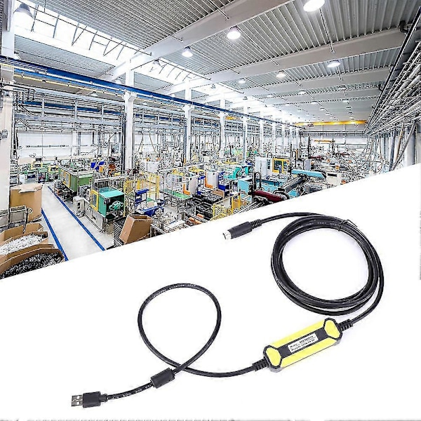 USB-SC09 Mitsubishi FX Serie PLC Programmeringskabel, 2,5 meter