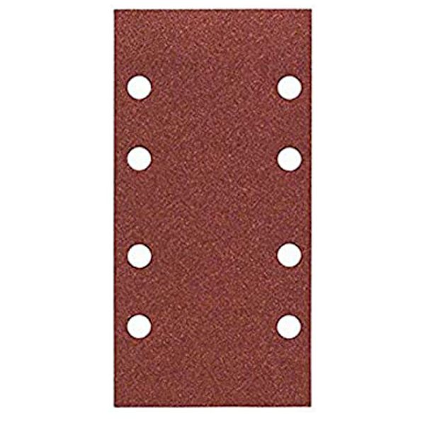 #36x slippapper - Excenterslippapper - Klibbiga slippapper med krok och ögla - Korn P 40/60/80/100 - 93 x 185 mm#