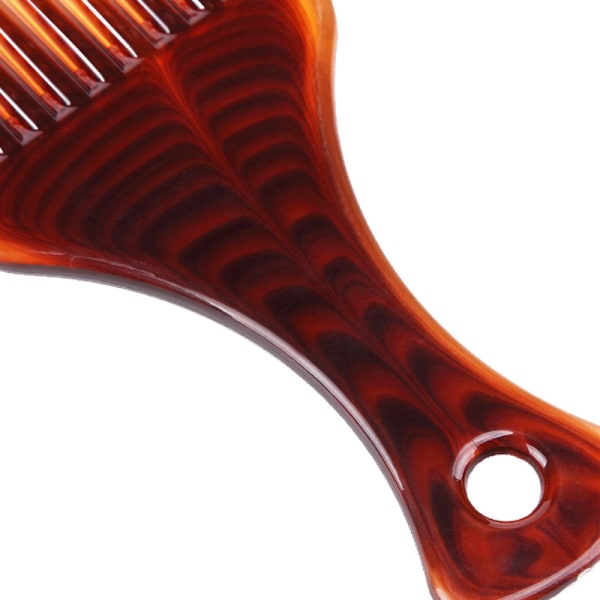 2-pack Afrokam, Antistatisk Afrohårborste, Bred Tand