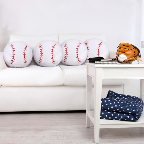 /#/Sports Pillow Fluffy Soft Throw Pillow Cute Shaped Sports De/#/