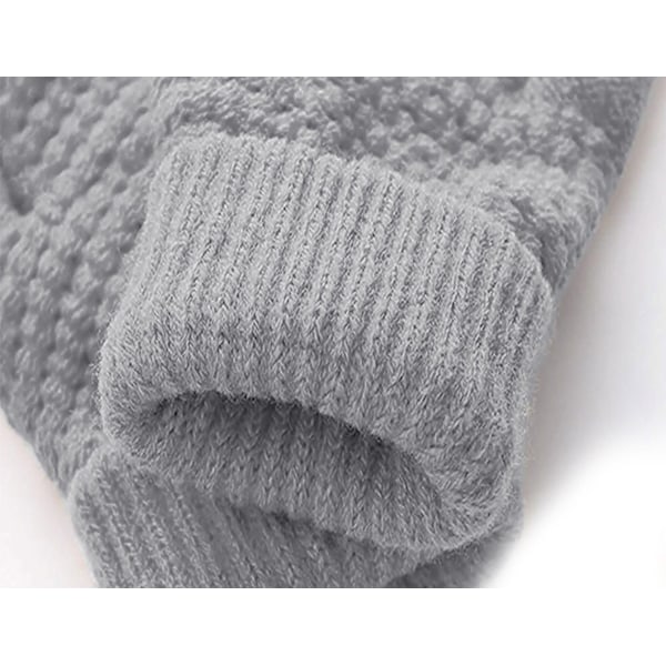 /#/Strikkede handsker Super Soft Touchscreen handsker Vinter Unisex/#/