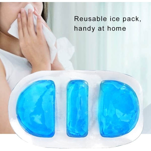*Carnival Trader Genanvendelige Gel Isposer med Stofholder - Kold G*