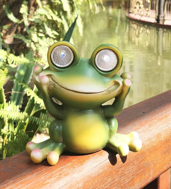 Simulerede dyre-solcellelamper til påske udendørs, San King Cute