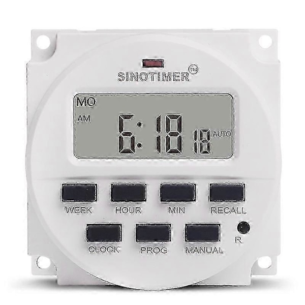 15,98 tum LCD Digital Timer 12V DC Programmerbar Timer TM618N-4