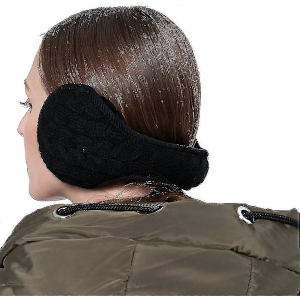 Unisex Lämpimät Neulotut Korvaläpät Kasmir Talvi Yksivärinen, Säädettävä