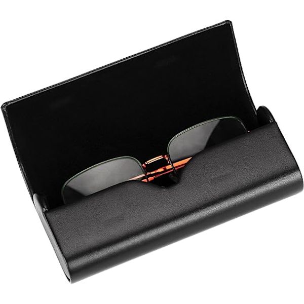 Hard Shell Brilleglass-etui Lett Bærbar Etui for Kvinner, M