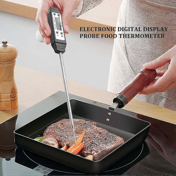 Matlagningstermometer Digital Direktavläsning Kötttermometer Grilltermometer Hög Precision
