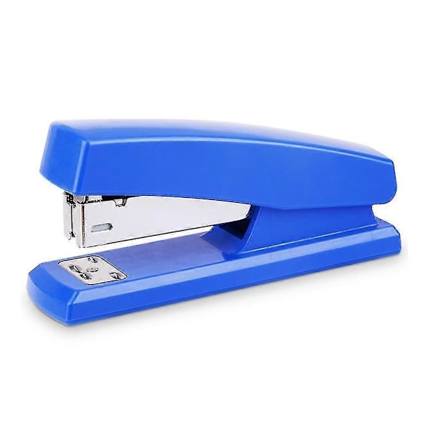 Klassisk Bordsstapler Kraftig, 20 Arks Kapacitet, Portabel Hållbar Metallhäftapparat