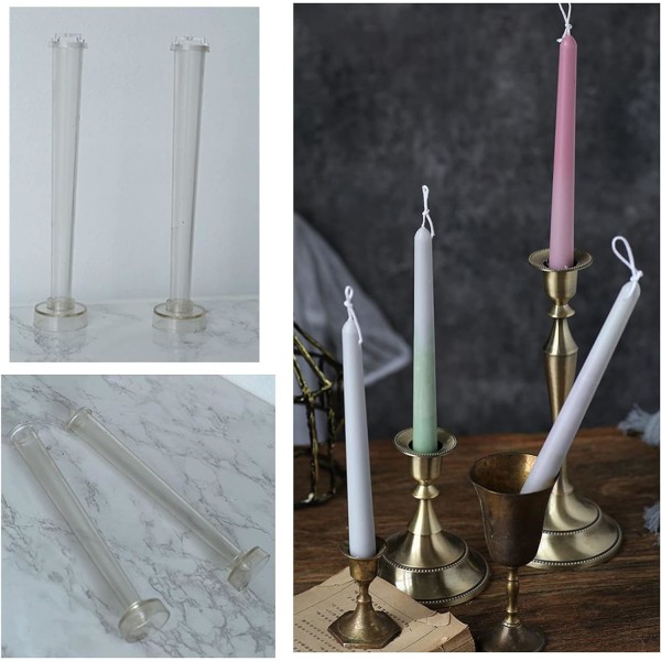 #Lysestøbeform DIY Håndlavet Håndværk Stilk i Lysforsyninger Mod#