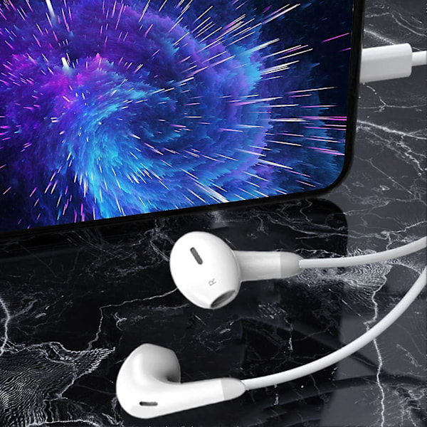 DAC Digitaalinen Dekoodaus Langalliset Kuulokkeet Type-C Liitäntä Puhelutoiminto Mega Basso HiFi In-ear Kuulokkeet Mikrofonilla iOS:lle Androidille Huaweille