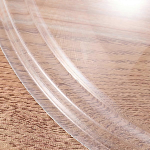 1 st Akryl Rund Matkupa Hållbar Mattält Matisolering Dammtätt Lock för Hem Bröd Dessert Fat Transparent (8-tum 21cm Slumpmässig Stil Bär H