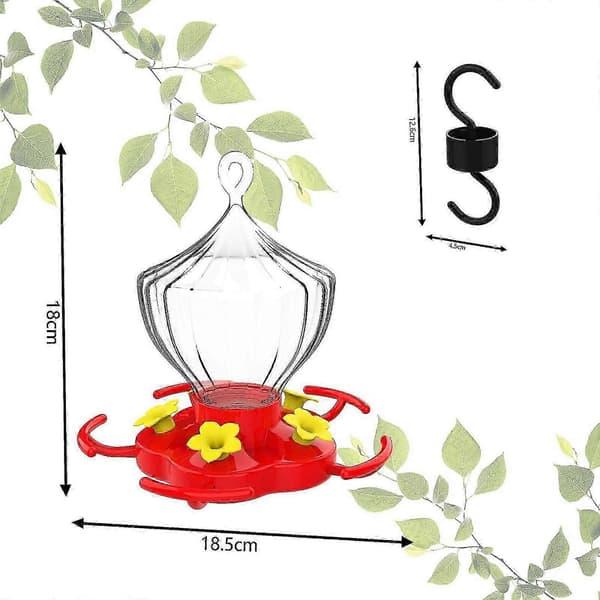 Kolibriefoder til udendørs fuglevandingsenhed til have, gårdhave, terrasse