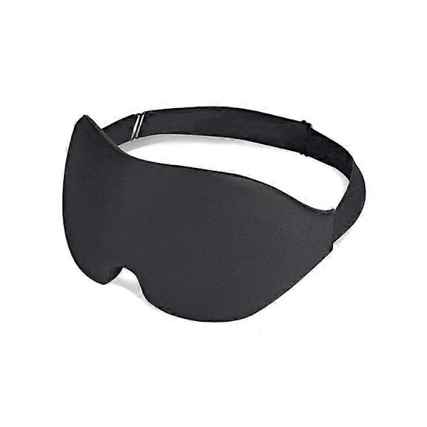 Sovemaske til sidesovere, lysblokerende 3D-sovemaske, blød åndbar øjenmaske til kvinder og mænd, afslappende nul-tryk natbind