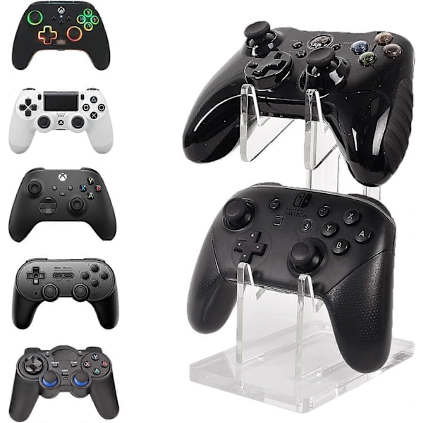 Universell Gamepad Holder for Xbox ONE Switch PS4 Hvit